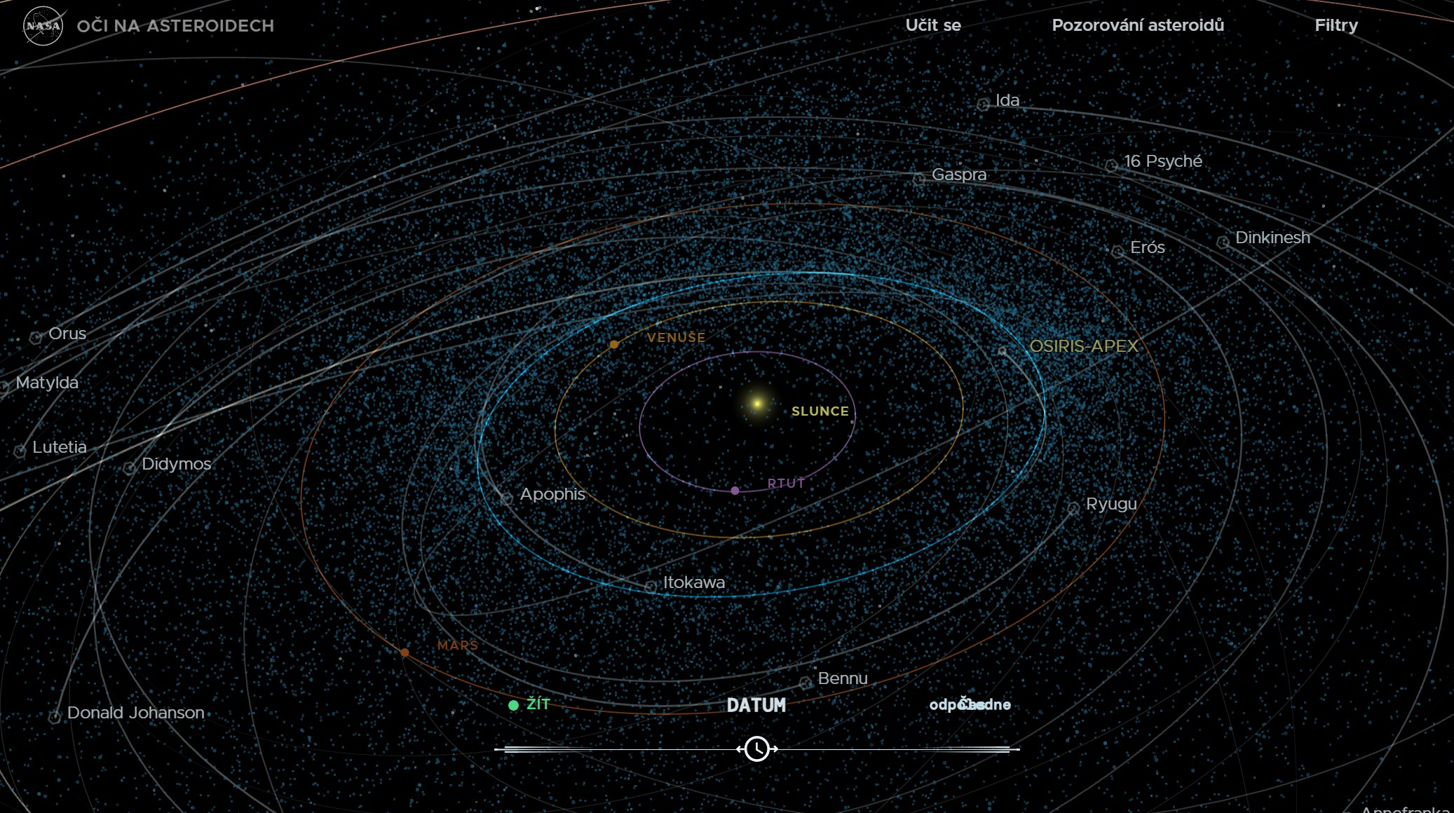 asteroidy NASA